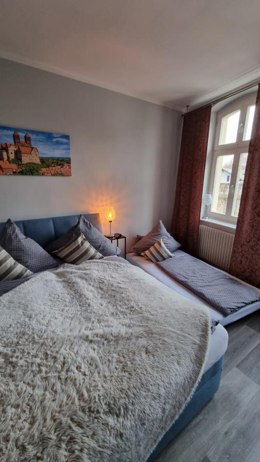 Fewo Otto- Sanierte Ferienwohnung Im Einzeldenkmal Quedlinburg Eksteriør billede